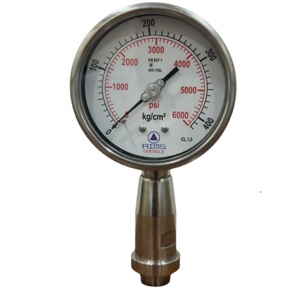 Pressure-HOMOGINIZER PRESSURE GAUGES