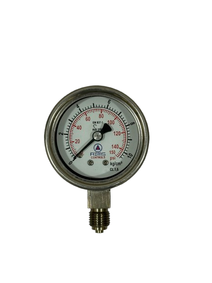 Pressure-ALL SS ECONOMICAL PRESSURE GAUGE