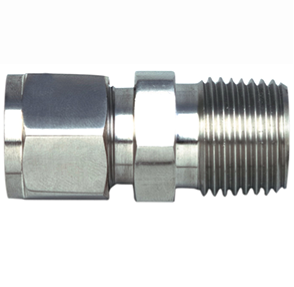 Instrumentation Fittings-BORE THROUGH MALE CONNECTOR 